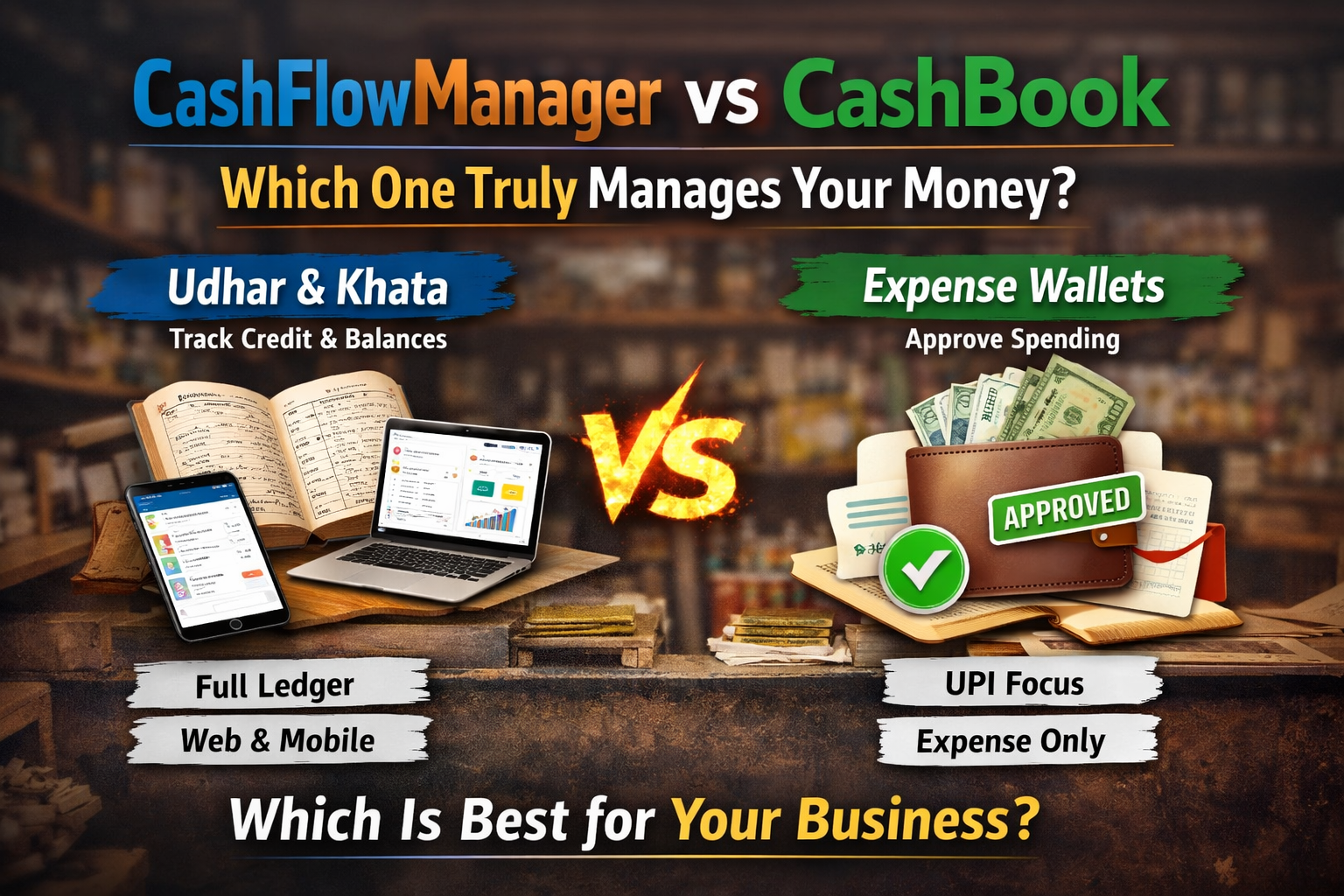 CashFlowManager vs CashBook: Which One Truly Manages Your Money?